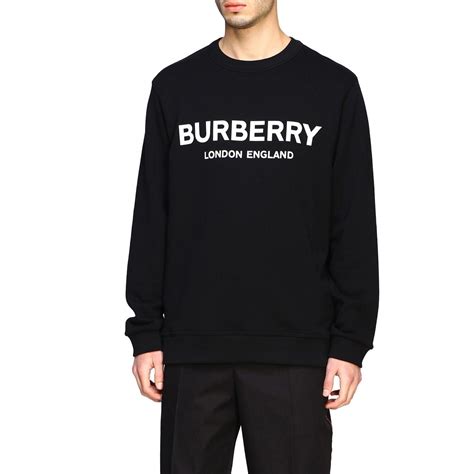 burberry black and white sweatshirt|burberry sweatshirt men 5th off.